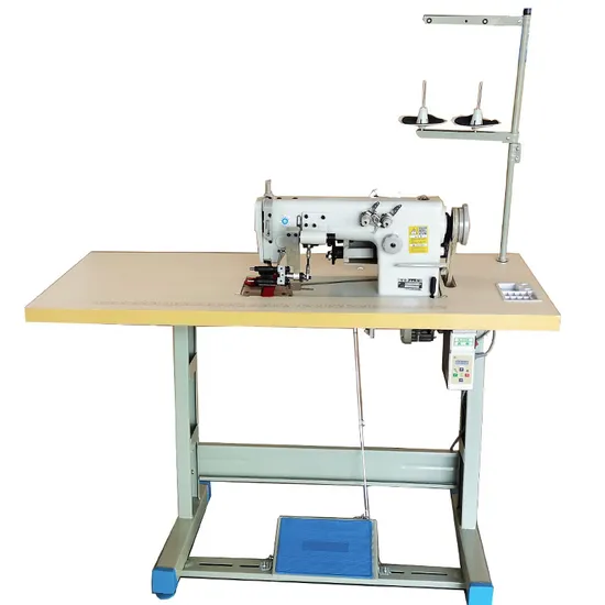 Yujian Lace Sewing Machine Double Needle Chain Stitch Sewing Machine for Automatic Wrinkling of Ribbon Lace