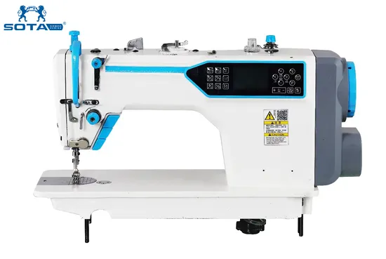 High Speed Direct Drive Computerized Lockstitch Stepping Industrial Sewing Machine Factory Price