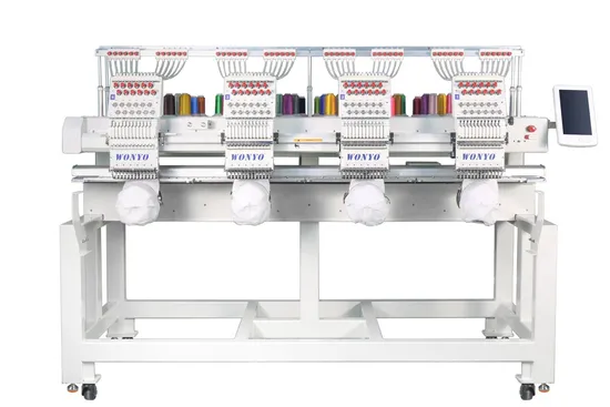 Wonyo Industrial Use 4 Heads 15 Needles Computerized Embroidery Machine