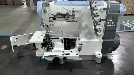 Built in Motor High Speed Flat Bed Interlock Industrial Sewing Machine