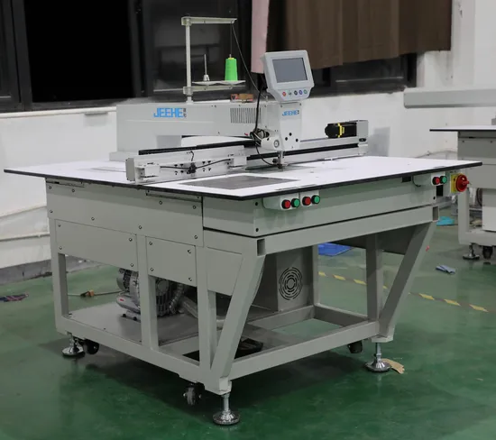 High Quality CNC Sewing Machine Template Programmable Apparel Machinery Sewing Machine Collar Pockets Suction