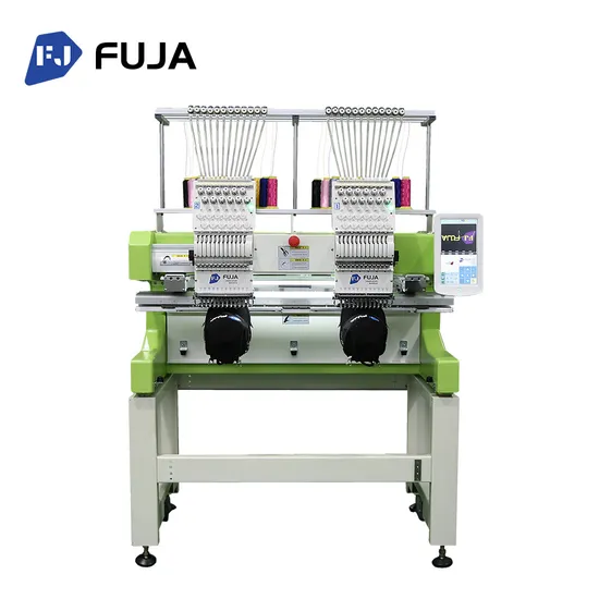 Fashion Design Domestic Boutiques Two Heads Intelligent Disconnection Hat T-Shirt Embroidery Machine