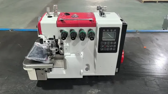 Overlock Sewing Machine for Upper and Lower Composite Feeding Is Used for Automatic Thread Cutting of Ex Style Ultra Thick Fabrics