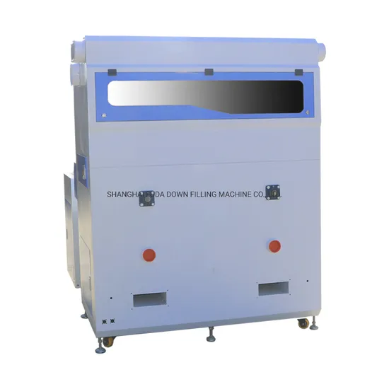 Hot Selling Automatic High Efficiency Poly Fiber Filling Machine with Dual Nozzles