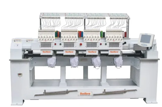 4-Head High Speed Cap Embroidery Machine (Cap & T-shirt)