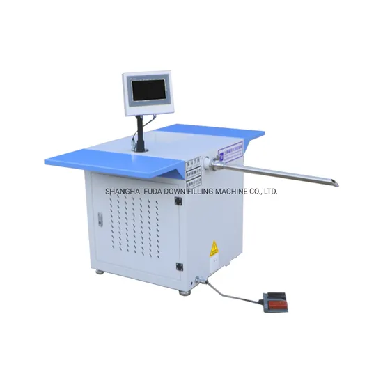 New Generation Small Size High Accuracy Bedding Filling Machine with 1 Nozzle 1 Scale