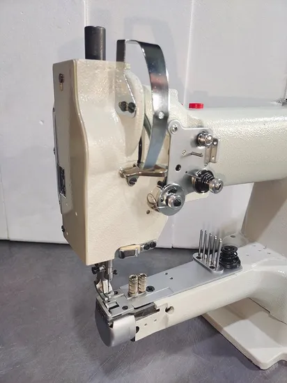 Single Needle Feed Cylinder Bed Barrel Edge Banding Industrial Sewing Machine