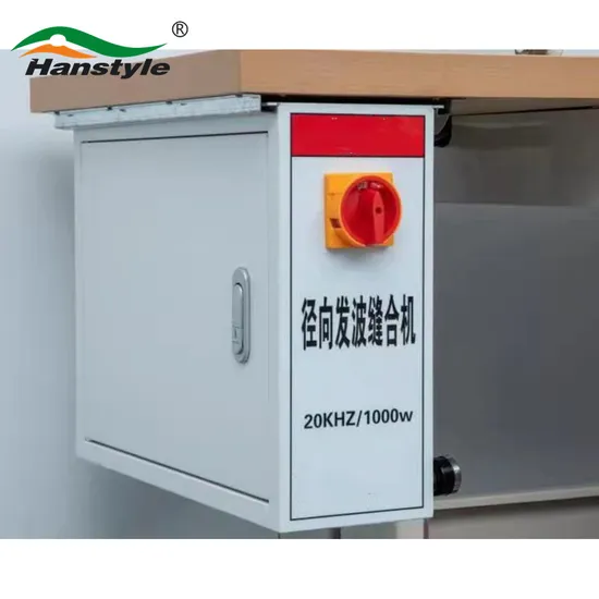 High Speed Non Woven Bag Making Machine Rotary Ultrasonic Welding Sewing Machine