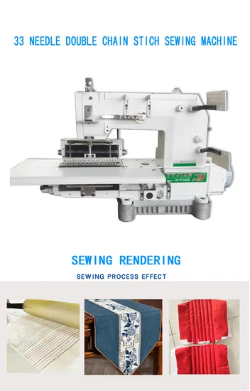 Multi-Functional Double Chain Stitch Sewing Machine for Creative Smocking