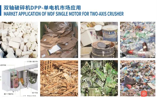 Industrial Dual-Shaft Crusher for Versatile Material Shredding Solutions