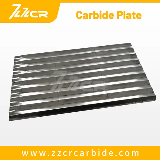 Zzcr Abrasive Tungsten Carbide Jaw Plate for Monocrystalline Silicon Crushing Jaw Plate