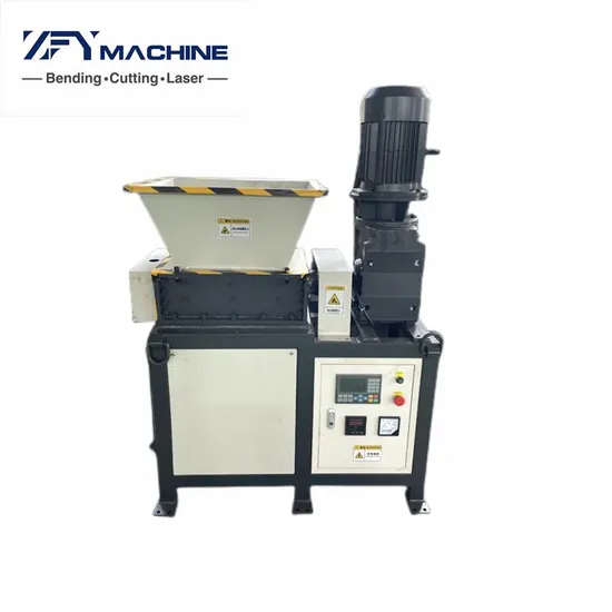 Plastic Bottle / Can / Film / Pipe Plastic Crusher Household Waste Shredder Machine