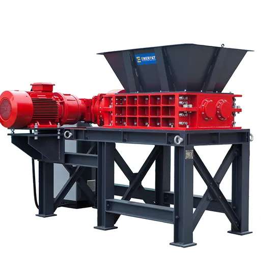 Msb-E Series Plumbum Twin Shaft Shredder Metal Shredding Machine