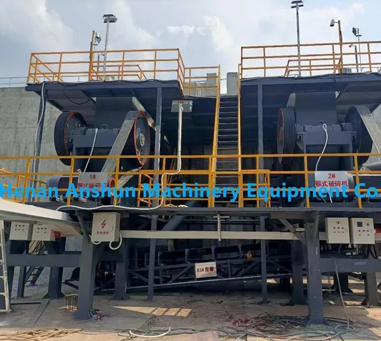 Hard Stone Limestone Gravel Concrete Rock PE Jaw Crusher