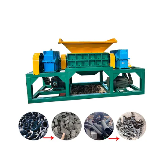 Small Cheap Recycling Tire Plastic Bottle Metal Shredder