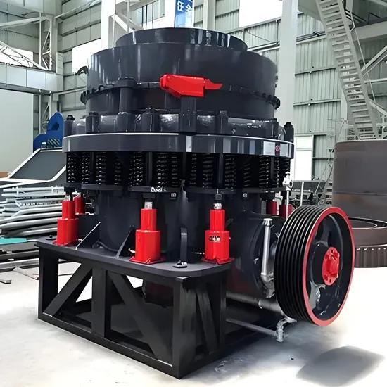 High Quality Hot Sales Ore Hydraulic Cone Crusher with Conveyor Belt