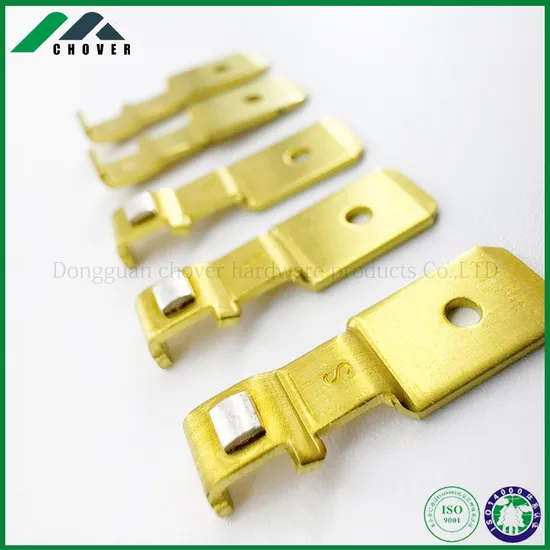 Brass Copper Spot Welding Electrical Components Contact Terminal for Sensor