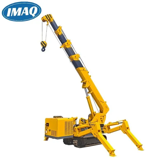 Oil-Electric Mobile Micro Crawler Crane 2 3 5 8 10 12 Ton Telescopic Boom Small Hydraulic Mini Spider Crane