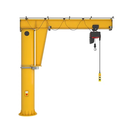 2 Ton 3 Ton 360-Degree Rotating Fixed Single-Arm Crane Workshop Floor Mounted Jib Crane