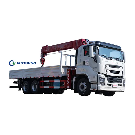 Isuzu Truck Bed Crane Truck Hydraulic Crane 10-20m Knuckle Boom