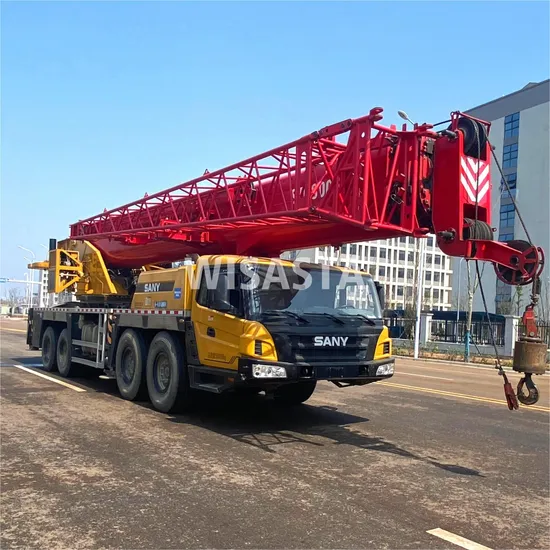 China Construction Lifting Equipment Cranes Hydraulic Truck Mounted Used San Y Stc800e5 80t Mobile Truck Cranes Price for Sale
