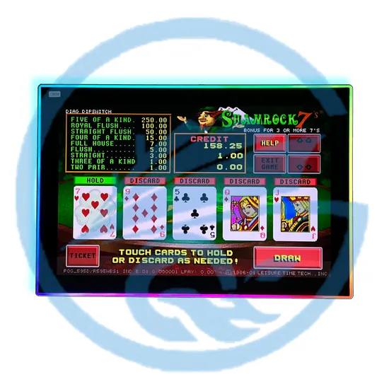 Factory Price 22 Inch LCD Touch Screen Capacitive Acrylic Light Bezel Vertical LED Gaming Game Slot Machine Monitor