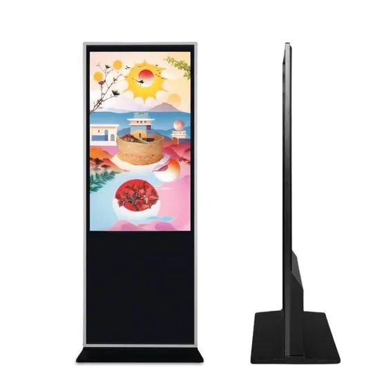 85 Inch Floor Standing Welcome Display Advertising Player LCD Touch Screen