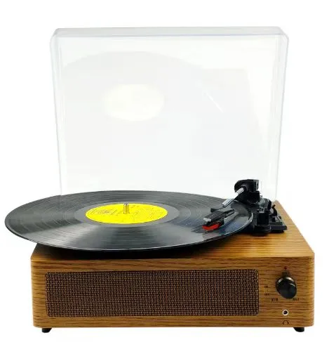 R108 High-End Antique Gramophone Creative 3 Speed Vintage Vinyl Lp Record Player Turntable