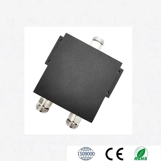 Customized Wilkinson Power Divider 698-2700MHz 2 Way Power Splitter N Female for Radio System