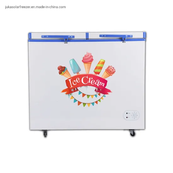 Solar Power with Battery for The Chest DC 12V Freezer 268L