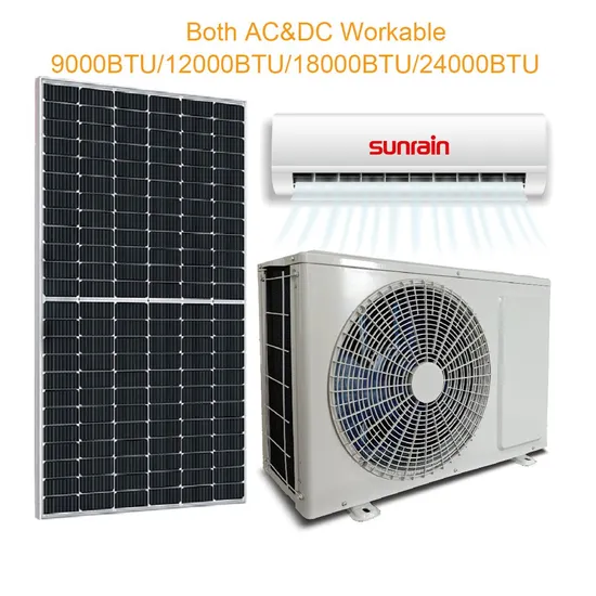 Sunrain Hot Selling 9000BTU to 24000BTU High Quality Affordable Hybrid Solar Power AC Air Conditioner Price