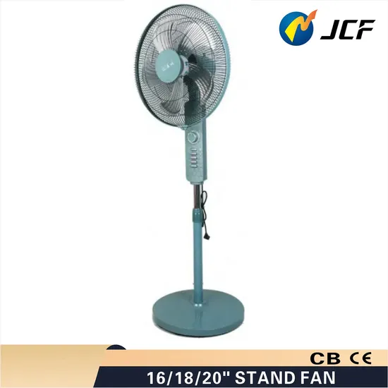18 Inch Electronic Fan Stand Fan Pedestal Fan Five Blade Wind Speed Floor Fan