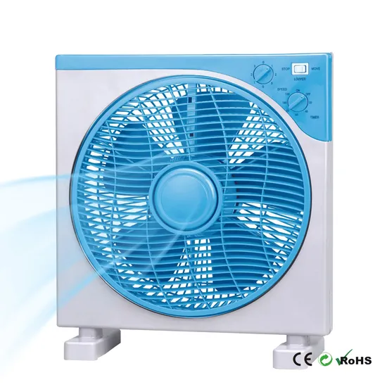 12inch Box Fan with Quiet Operation Fast Cooling 60mins Timer
