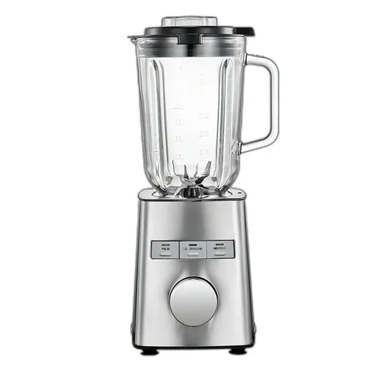 1200W Stainless Steel Housing Table Blender LED Indicating Light Variable Speed Ice-Crushing Smoothie Kitchen Blender