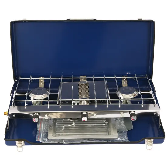 High-Performance Gas BBQ Stove for Family Gatherings and Outdoor Fun