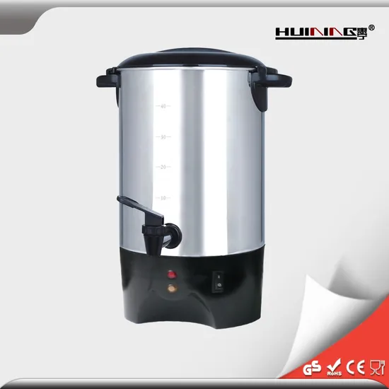 6L Stainless Steel Electric Coffee Percolator 40 Cups Coffee Urn