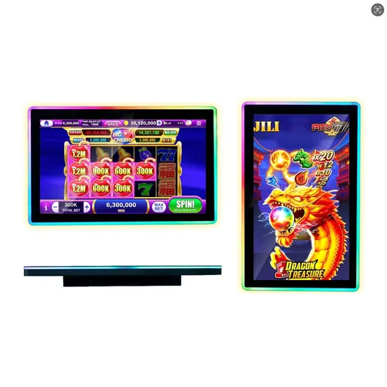 Full HD 1820*1080 Ultra HD 3840*2160 Flat Shape Gaming Monitor for Casino Slot Jackpot Arcade Games LCD Display