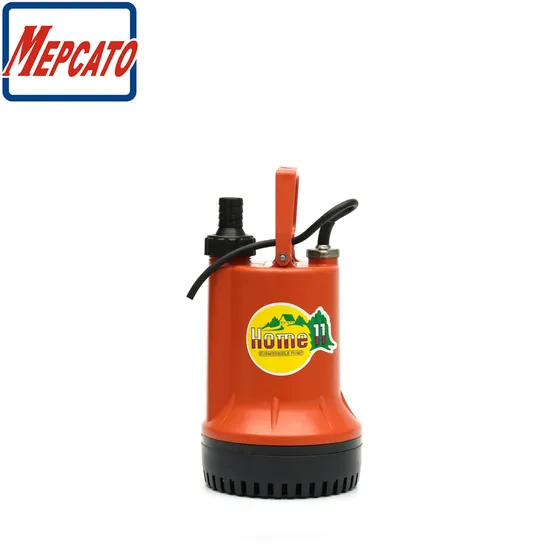 Domestic Household Small Portable Plastic Submersible Water Pump with Float Switch for Landscape Garden Watering Car Washing Basement Drainage (Home Series)