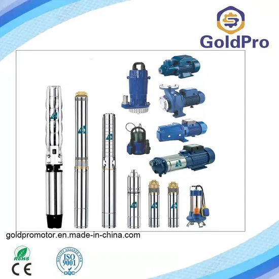 3sdm 4sdm Skm Qjd Series Stainless Steel Electric High Pressure Deep Well Submersible Pump with Remote Controller Box for Irrigation