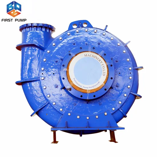 Horizontal Centrifugal Pump Slurry Pump Dredge Pump for High Solids