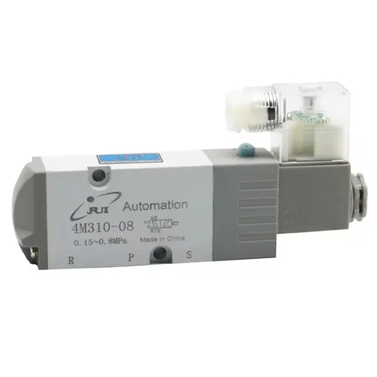 1/4′′ 4m310-08 5/2 Way 5 Port 2 Position Namur Interface Pneumatic Actuator Air Control Solenoid Valve