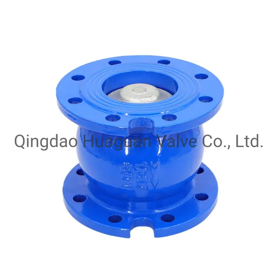 Premium Ductile Iron Silent Check Valve with Flange Connections for Drinking and Irrigation Water; Certified Gate Valve, Swing, Knife;