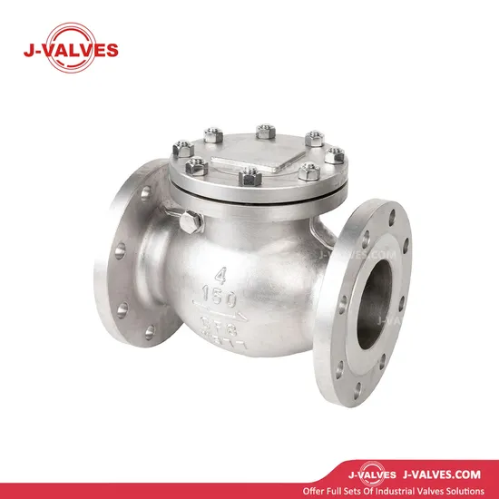 J-Valves Stainless Steel Flanged Duo Check Valve Non Return Check Valve Swing Check Valve