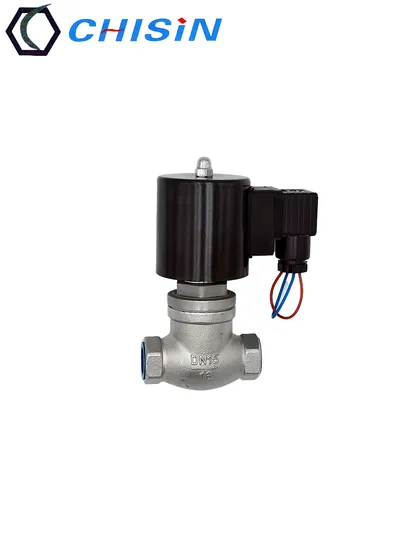 Zqdf Series - Steam Solenoid Valve - Threaded Connection - Stainless Steel - DN15-DN65- Voltage Optional - Customizable