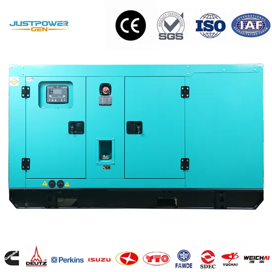 2025 20kVA 30kVA 50kVA 100kVA 3 Phase Minerals and Hotels Electric Generator Soundproof Silent Power Diesel Generator