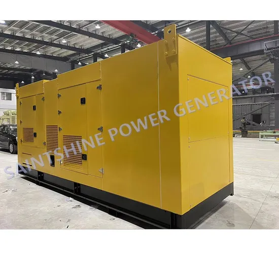 Saintshine 250kVA 300kVA 350kVA 400kVA 500va 600kVA 800kVA 1000kVA CE ISO Certified Diesel Generator with Silent Canopy Factory Industry Use