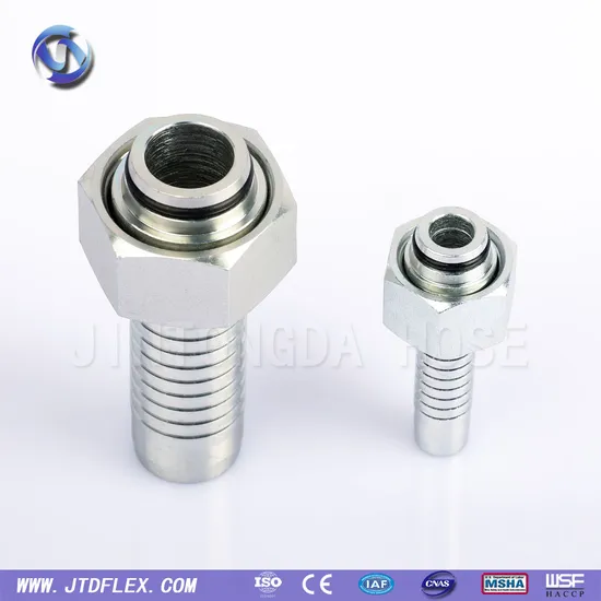 Wholesale Price Male and Female Carbon Stainless Steel One Piece Ferrule Adapter Flange Coupling Tee Connector Jic Hydraulic Parts Tube Pipe Hose Fittings