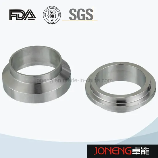 Stainless Steel Sanitary SS304 Heavy Type 3A DIN Expanding Clamp Pipe Ferrule (JN-FL3005)