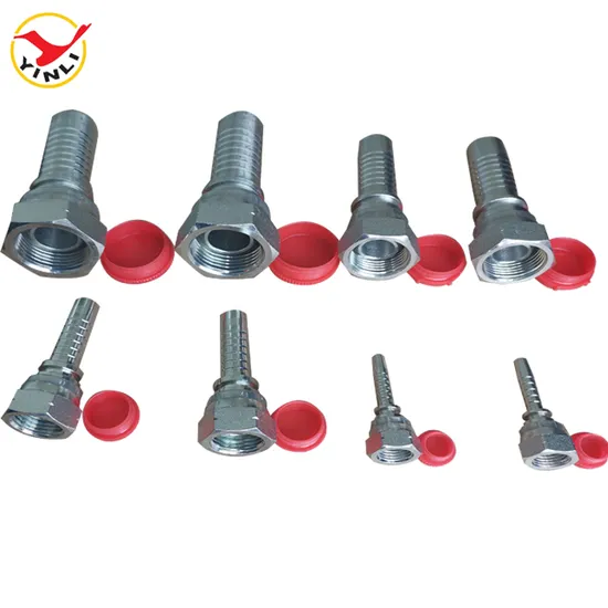 Stainless Carbon Steel Metric Ferrule Fittings Hydraulic Rubber Hose Fitting