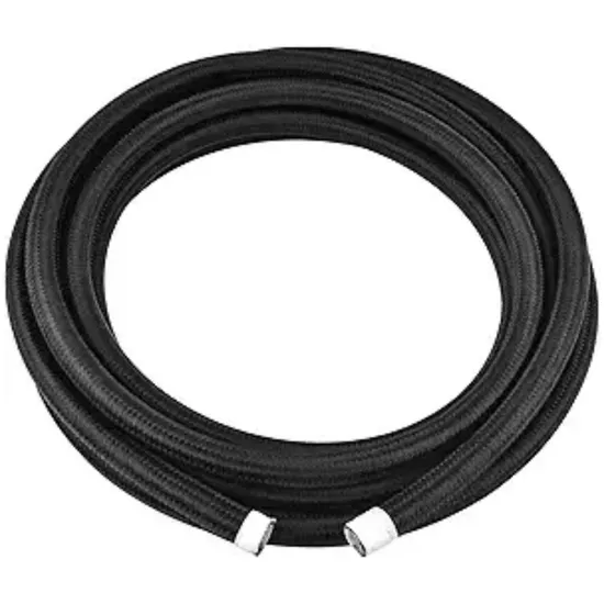PTFE Fuel Hose Line An6 Black Nylon Braided Fuel Hose of PTFE
